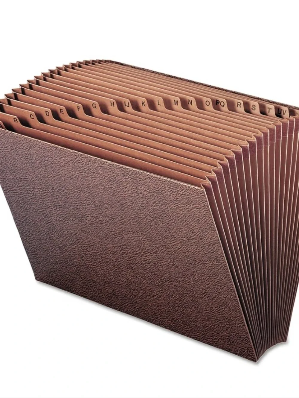 Smead TUFF Expanding File, Alphabetic (A-Z), 21 Pockets, Legal Size New